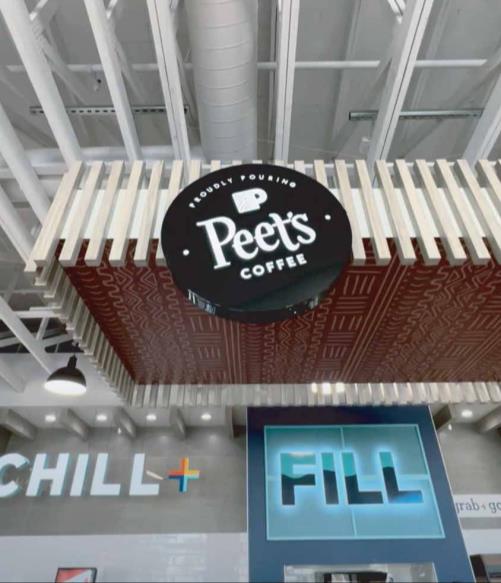Peet's Coffee bar